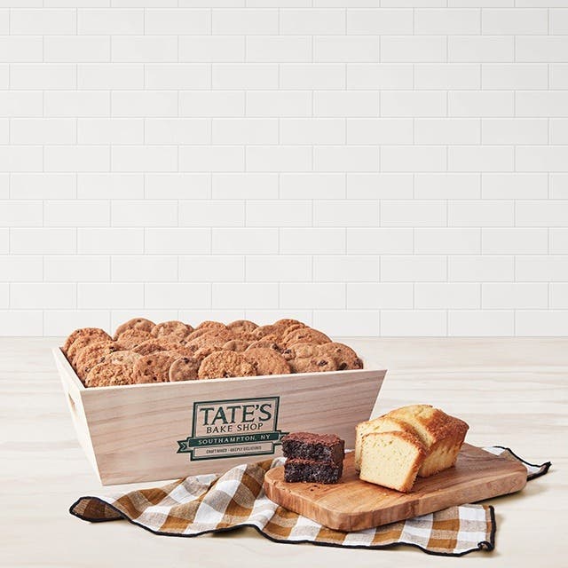 Various baked goods and cookies on a table