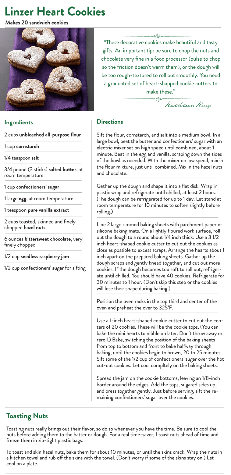 Linzer Heart Cookies Recipe