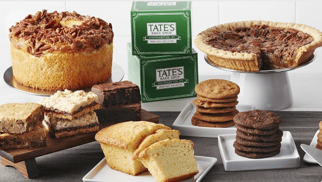 Table with baked goods